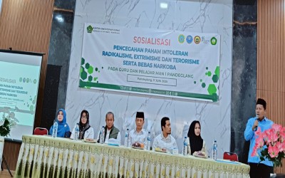 Sosialisasi Pencegahan Paham Intoleran, Radikalisme, Ekstremisme, Terorisme dan Penyalahgunaan Narkoba di Lingkungan Pelajar